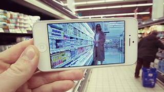 Blending movie scenes with real life